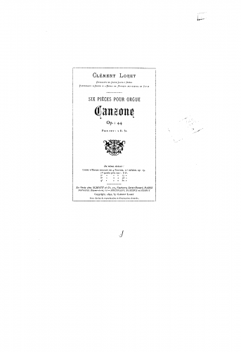 Loret - Canzone - Score