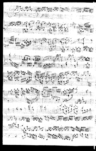 Kirnberger - Fugue in C major - Fragment