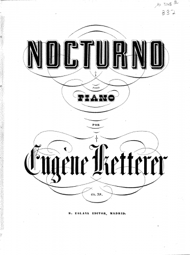 Ketterer - Nocturne - Score