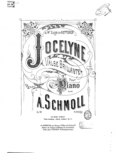Schmoll - Jocelyne - Score