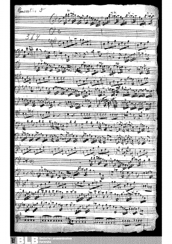 Molter - Concertino for 2 Flutes in E-flat major
