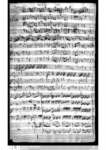 Molter - Sonata grossa in B minor