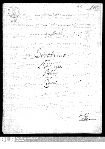 Molter - Trio Sonata in F major