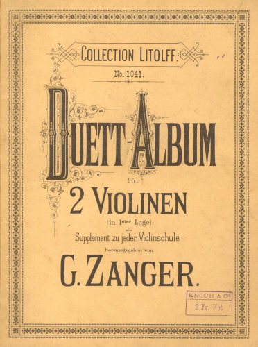 Zanger - Duett-Album,