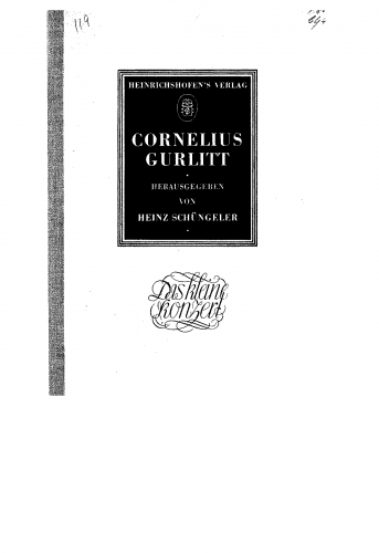 Gurlitt - Selected Piano Pieces - Score