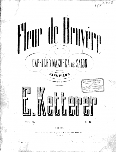 Ketterer - Fleur de bruyère - Score