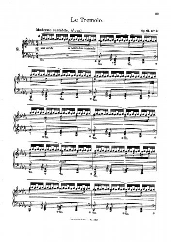 Mayer - 3 Etudes - Score