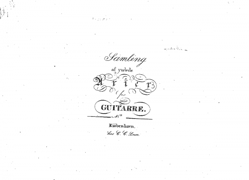 Isouard - Joconde, ou Les coureurs dâaventures - Romance For Voice and Guitar - Score