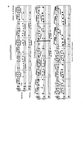 Dunham - Andantino - Score