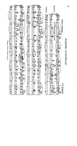 Wareing - Scherzo Pastorale - Score