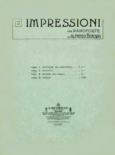 Berisso - Impressioni - 2. Stalattiti