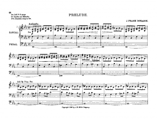 Donahoe - Prelude - Score