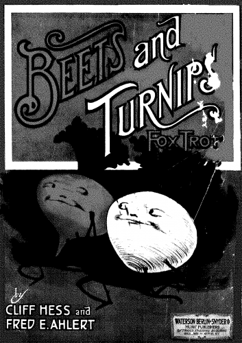 Ahlert - Beets and Turnips - Score