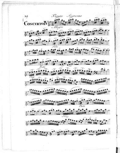 Vivaldi - Flute Concerto in G major - Flute