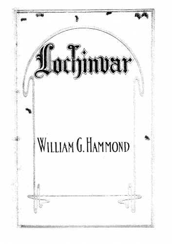 Hammond - Lochinvar - Vocal Score - Score