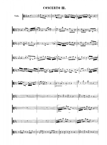 Bach - Concerto for 2 Harpsichords - Violas