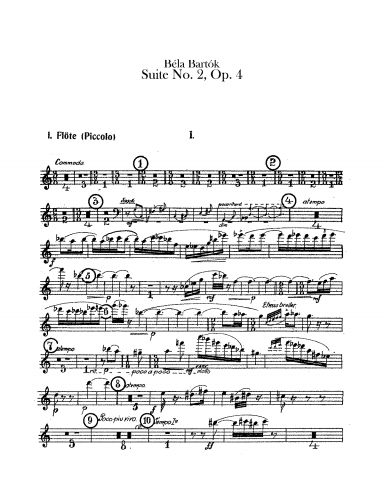 Bartók - Suite No. 2, Op. 4