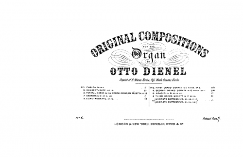 Dienel - Adagio - 1. Adagio in D major