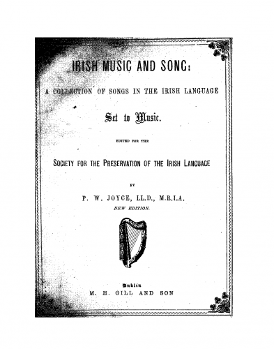 Folk Songs - Irish Music and Song - Complete Book