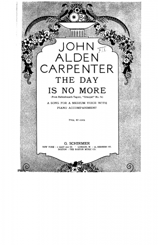 Carpenter - The Day is no more - Score