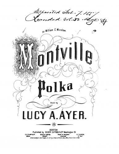 Thayer - Montville - Score