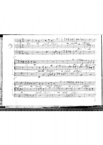 Steffani - Occhi perche piangete - Score