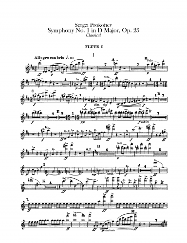 Prokofiev - Symphony No. 1 ("Classical Symphony")