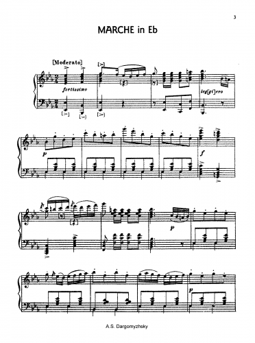 Dargomyzhsky - Piano Works