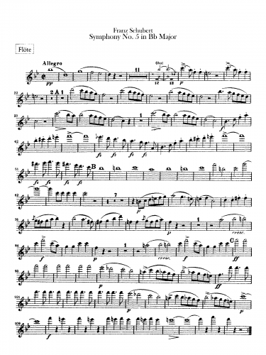 Schubert - Symphony No. 5