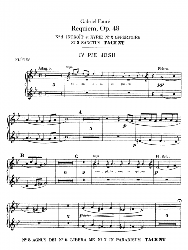 Fauré - Requiem in D minor