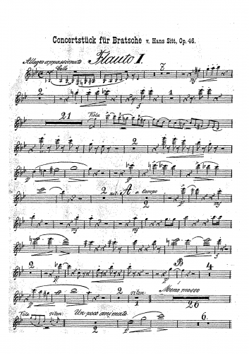 Sitt - Konzertstück in G minor, Op. 46