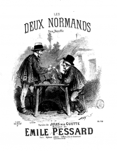Pessard - Les deux normands - Score
