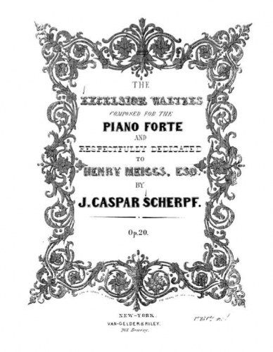 Scherpf - Excelsior - Piano Score - Score