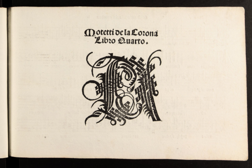 Petrucci - Motetti de la corona - Book IV