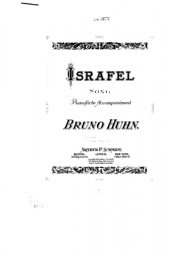 Huhn - Israfel - Score