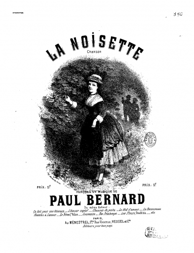 Bernard - La noisette - Score