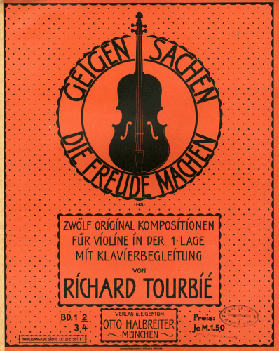 Tourbié - Geigensachen die Freude machen - Scores and Parts Heft 2