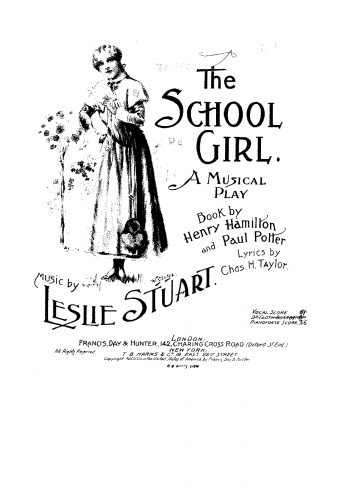 Stuart - The School Girl - Vocal Score - Score