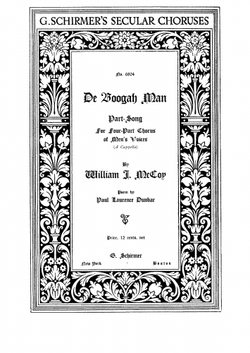 McCoy - De Boogah Man - Score