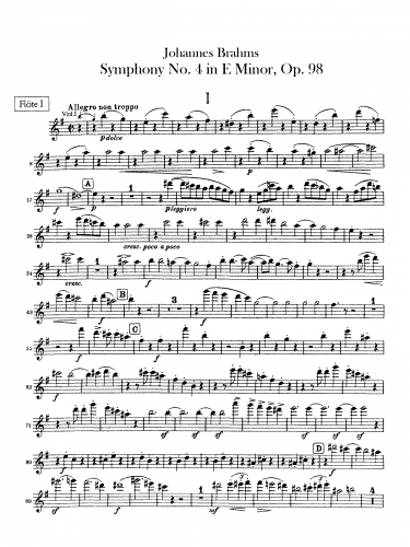 Brahms - Symphony No. 4