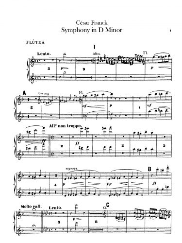 Franck - Symphony in D Minor
