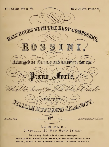 Callcott - Half hours with the best composers - [[:Category:Rossini, Gioacchino|Rossini]]