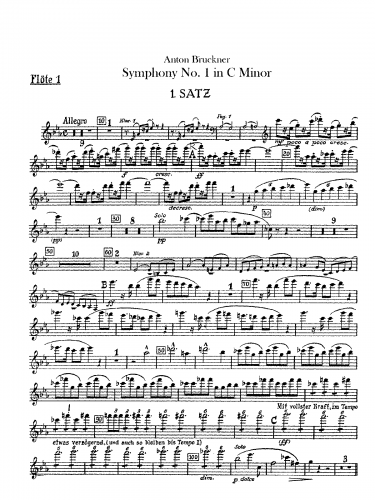 Bruckner - Symphony No. 1 in C minor - Linz version