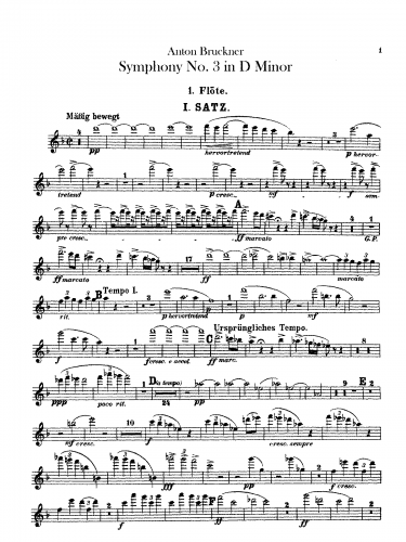 Bruckner - Symphony No. 3 in D minor - 1888-89 version