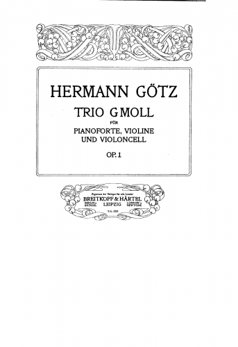 Goetz - Piano Trio