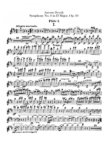 Dvorák - Symphony No. 6