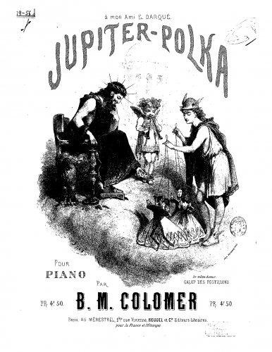 Colomer - Jupiter-polka - Score