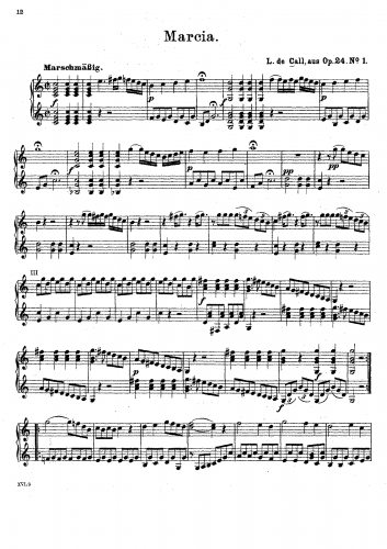 Call - 6 Duets, Op. 24 - Scores - Score