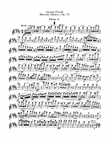 Dvo?ák - Slavonic Dances - Complete (B.147) For Orchestra (Composer)