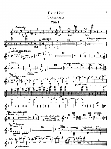 Liszt - Totentanz - 2nd version